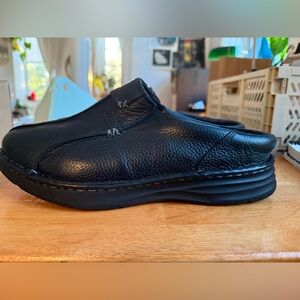 DREW Black Leather Loafers
